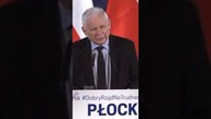 Hit! Kto według Kaczyńskiego ma coś nie bardzo w głowie? #shorts