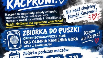 Pomóżmy Kacprowi - zbiórka