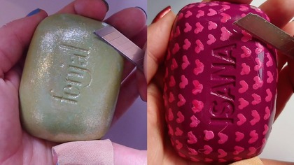 Soap Carving ASMR Relaxing Sounds no talking Satisfying ASMR Video