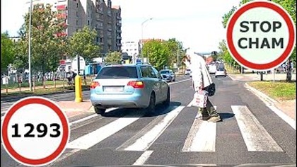 Stop Cham #1293 - Niebezpieczne i chamskie sytuacje na drogach