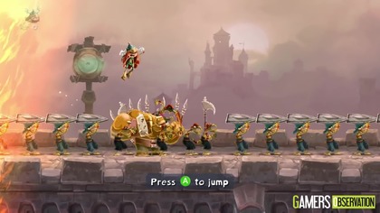 Muzczne poziomy  rayman legends