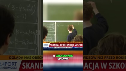 Posłanka PiS interweniuje ws.  szkoły - Raport #shorts