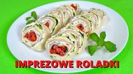 To najlepsza przekąska jaką kiedykolwiek jadłam.  Super pomysł na imprezowe roladki.