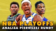 NBA PLAYOFFS.  Analiza pierwszych meczów.  JIMMY jest wielki  PROFESJONALNE STUDIO NBA 255