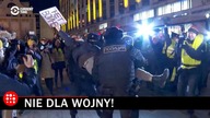 Rosjanie nie chcą wojny! Antywojenne protesty w Rosji rozpędzane przez policję