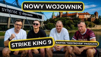 Sarara wspomina Jaya Silvę.  Paszczyk wywołuje Kubiszyna.  Nowy Wojownik przed Strike King 9