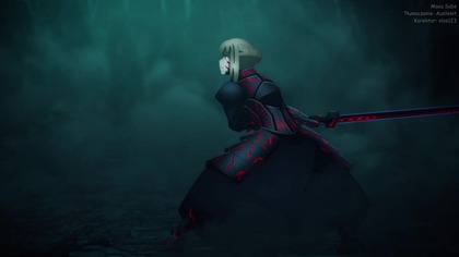 Saber vs Rider Fate