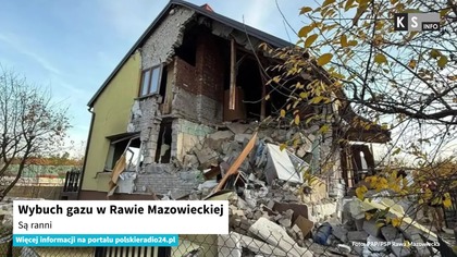 Wybuch gazu w Rawie Mazowieckiej.  Są ranni [KS Info]