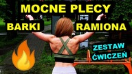 TRENING NA PLECY, BARKI, RAMIONA (biceps, triceps), Klatkę Piersiową