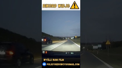 Kierowcy BMW mocno się śpieszy #bmw #dashcam #carcrash #polska #polscykierowcy #polskiedrogi #viral