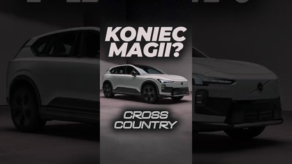 Legenda porażona prądem Volvo EX60 Cross Country