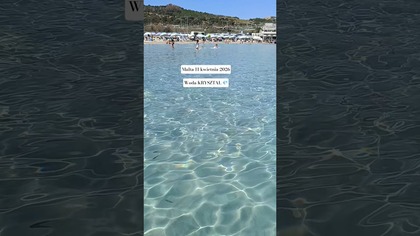 Dziś wypoczywamy na Melieha Bay  Polecamy te plażę na wypoczynek z dziećmi i nie tylko!