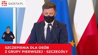 Rząd podaje szczegóły rejestracji na szczepienia dla osób z grupy pierwszej.