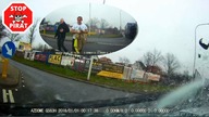 Wypadek w Środzie Śląskiej DK 94 - przeszkoda zasłoniła pole widzenia.  STOP PIRAT