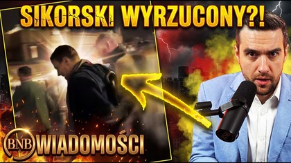 Z Ostatniej ChwilI! Sikorski WYPROWADZONY Przez Ochronę [ NAGRANIE ]