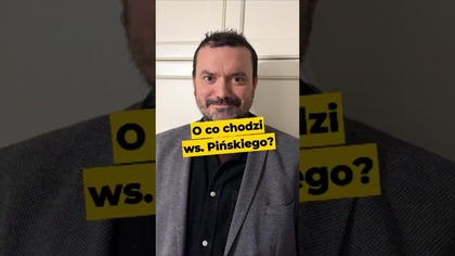 O co chodzi ws.  Pińskiego? #Piński #media #służby #polityka