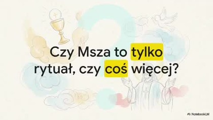 Tajemnica Mszy Świętej