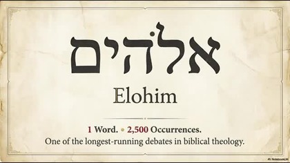 Elohim Many Gods | What the Hebrew Grammar Actually Shows 6+