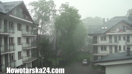 Burza Nawałnica Zakopane Lato 2014