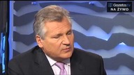 Kwaśniewski: Zamiar wygrania wyborów w pierwszej turze był od początku nierealny