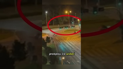  Cisza nocna? Nie tutaj! Motocykliści dają popis na Lotniczej.  #Wrocław #motocykle #shorts