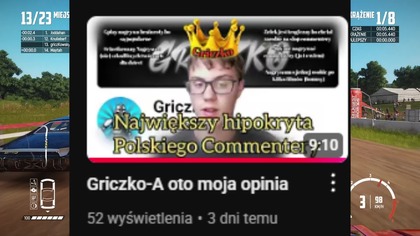 Griczko to hipokryta...