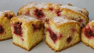 Ciasto Serowe z owocami  przepis bardzo łatwy i błyskawiczny