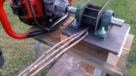 DIY How to make wood chipping machine.  Amazing homemade inventions