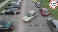 Kolizja i ucieczka uchwycona z drona #218 Wasze Filmy
