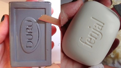 Soap Carving ASMR Relaxing Sounds no talking Satisfying ASMR Video