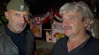 Spotkanie pod ambasadą SzAP. NIE DLA WOJNY! (22.08.2024)