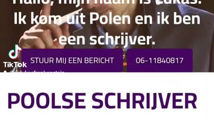 Lukas Frankenstein - Poolse schrijver.  www. LukasFrankenstein. nl