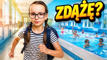 BASEN NA PIERWSZEJ LEKCJI?  Zostało 8 minut do dzwonka, zdążę?  Daily Vlog 4 września 2026