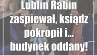 Lublin: Rabin zaśpiewał, ksiądz pokropił i...  budynek oddany!