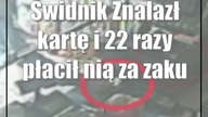 Świdnik: Znalazł kartę i 22 razy płacił nią za zakupy