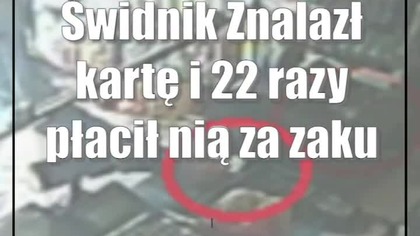 Świdnik: Znalazł kartę i 22 razy płacił nią za zakupy