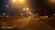 Spadający Meteor Nad Gdańskiem