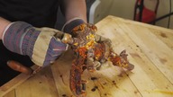Old juicer restoration | 70 years old hand juice press restoration