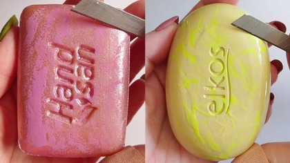 Soap Carving ASMR Relaxing Sounds no talking Satisfying ASMR Video