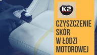 Czyszczenie skórzanej tapicerki w łodzi motorowej za 500 tys.  zł - K2 Auron