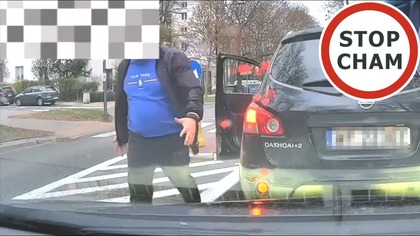 Atak na kierowce - wymusił mi pierwszeństwo, policja pościła agresora #2211 Wasze Filmy