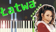  All I want for Christmas (M.  Carey) - łatwa synthesia (EASY) 