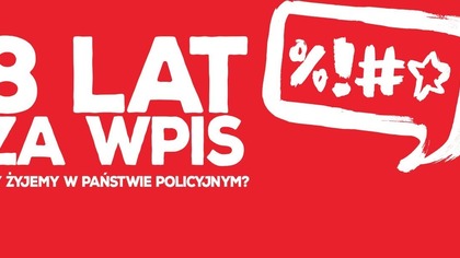 Nawet 8 lat za internetowy komentarz!