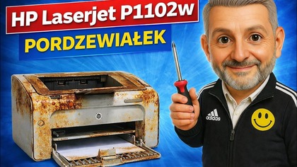 HP LASERJET P1102W  Pordzewiałek :)