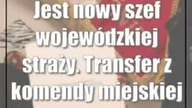 Jest nowy szef wojewódzkiej straży.  Transfer z komendy miejskiej