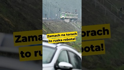 Zamach na torach to ruska robota! #putin #dywersja #Rosja