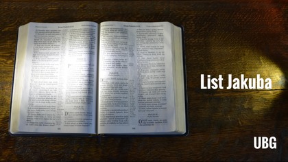 20.  List Jakuba - Nowy Testament - UBG