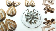 Nowy pomysł na niesamowitą dekorację z rolek po papierze  Recykling DIY  Jak zrobić?