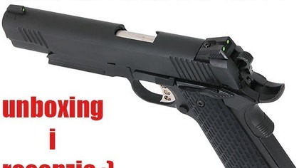 colt 1911 (r28) blk - army - UNBOXING I RECENZJA z przymrużeniem oka ;)