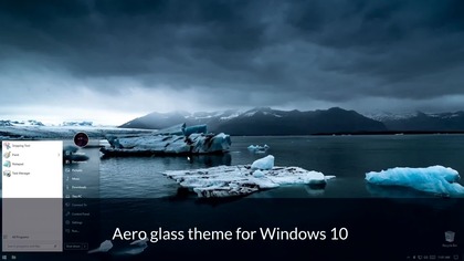 Aero Glass theme for Windows 10